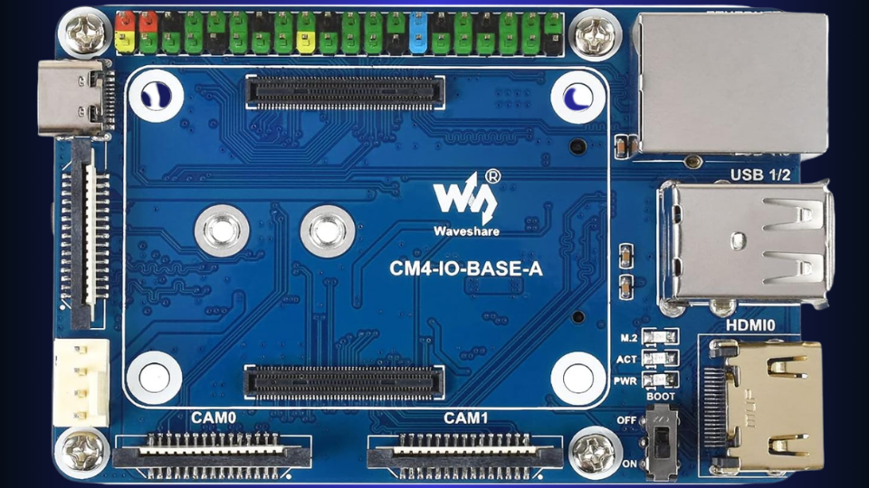 Waveshare CM4-IO-BASE-A board